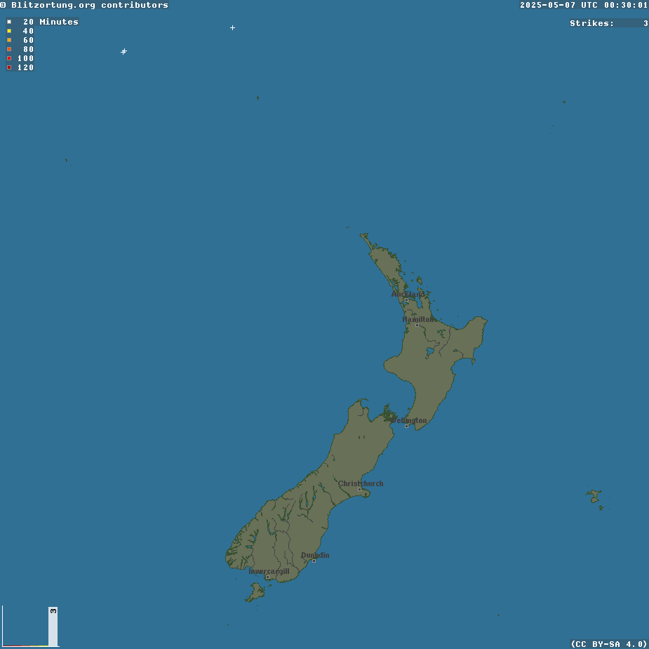 Weather Geek | NZ Satellite, Radar & Lightning